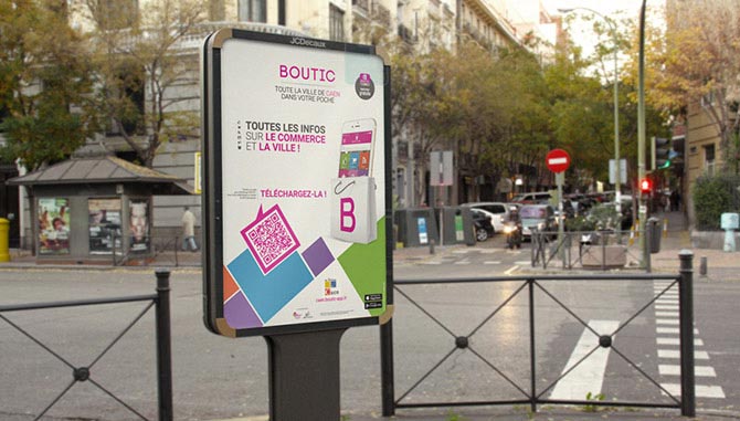 Boutic campagne de communication affiches grand format